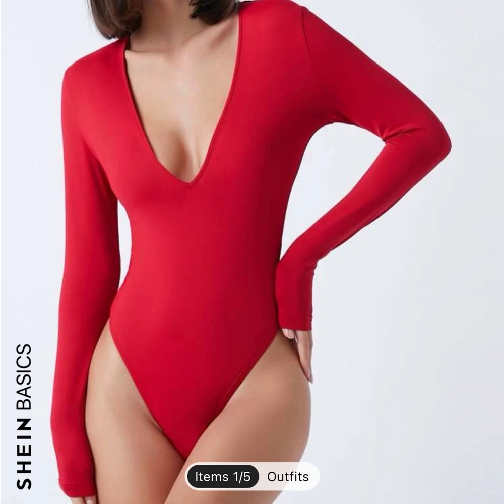 shein bodysuit size xs